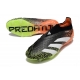 Adidas Predator Elite Laceless Firm Ground Black White Orange Green Football Boots