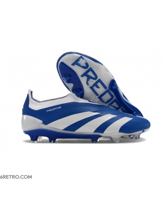 Adidas Predator Elite Laceless Firm Ground Bright Royal White Bliss Blue Football Boots