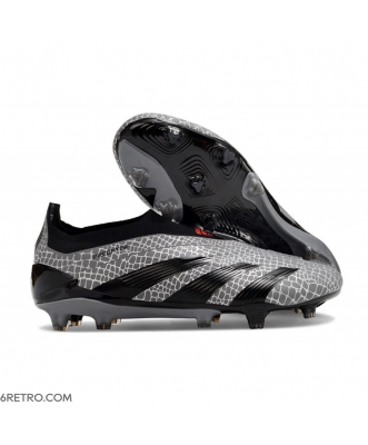 Adidas Predator Elite Laceless Firm Ground Carbon Core Black Football Boots