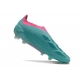 Adidas Predator Elite Laceless Firm Ground Cyan Pink Football Boots