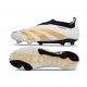 Adidas Predator Elite Laceless Firm Ground Ftwr White Black Gold Football Boots