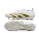 Adidas Predator Elite Laceless Firm Ground Ftwr White Gold Football Boots