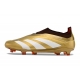 Adidas Predator Elite Laceless Firm Ground Gold White Red Football Boots Adidas Predator Elite Laceless Firm Ground Gold White Red Football Boots