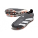 Adidas Predator Elite Laceless Firm Ground Grey White Football Boots