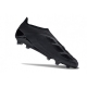 Adidas Predator Elite Laceless Firm Ground Nightstrike - Core Black Carbon Football Boots