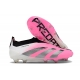 Adidas Predator Elite Laceless Firm Ground Pink White Black Football Boots
