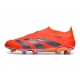Adidas Predator Elite Laceless Firm Ground Predstrike - Solar Red Core Black Yellow Limited Edition Football Boots