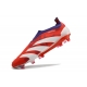 Adidas Predator Elite Laceless Firm Ground Red White Football Boots