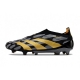 Adidas Predator Elite Laceless Firm Ground Silver Black Gold Football Boots