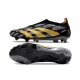 Adidas Predator Elite Laceless Firm Ground Silver Black Gold Football Boots
