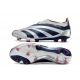 Adidas Predator Elite Laceless Firm Ground Silver Cyan Red Football Boots