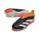Adidas Predator Elite Laceless Firm Ground Solar Energy - Core Black White Solar Red Football Boots
