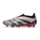 Adidas Predator Elite Laceless Firm Ground Vivid Horizon - Platin Metallic Aurora Black Turbo Football Boots