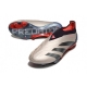 Adidas Predator Elite Laceless Firm Ground Vivid Horizon - Platin Metallic Aurora Black Turbo Football Boots