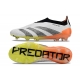 Adidas Predator Elite Laceless Firm Ground White Black Orange Football Boots