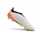 Adidas Predator Elite Laceless Firm Ground White Black Orange Football Boots