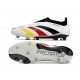 Adidas Predator Elite Laceless Firm Ground White Black Red Yellow Football Boots
