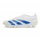 Adidas Predator Elite Laceless Firm Ground White Blue Football Boots