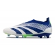Adidas Predator Elite Laceless Firm Ground White Blue Green Football Boots