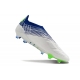Adidas Predator Elite Laceless Firm Ground White Blue Green Football Boots
