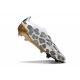 Adidas Predator Elite Laceless Firm Ground White Core Black Gold Metallic Limited Edition Football Boots