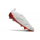 Adidas Predator Elite Laceless Firm Ground White Grey Blue Red Football Boots