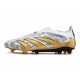 Adidas Predator Elite Laceless Firm Ground White Grey Gold Football Boots