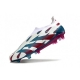 Adidas Predator Elite Laceless Firm Ground White Red Cyan Football Boots