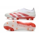 Adidas Predator Elite Laceless Firm Ground White Red Football Boots