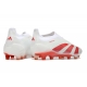 Adidas Predator Elite Laceless Firm Ground White Red Football Boots
