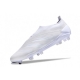 Adidas Predator Elite Laceless Firm Ground White Silver Football Boots