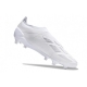 Adidas Predator Elite Laceless Firm Ground White Silver Football Boots
