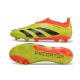 Adidas Predator Elite Laceless Firm Ground Yellow Black Red Football Boots Adidas Predator Elite Laceless Firm Ground Yellow Black Red Football Boots