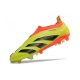 Adidas Predator Elite Laceless Firm Ground Yellow Black Red Football Boots Adidas Predator Elite Laceless Firm Ground Yellow Black Red Football Boots