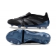 Adidas Predator Elite Tongue Firm Ground Black Blue Football Boots