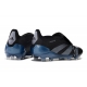 Adidas Predator Elite Tongue Firm Ground Black Blue Football Boots