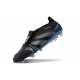 Adidas Predator Elite Tongue Firm Ground Black Blue Football Boots