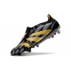 Adidas Predator Elite Tongue Firm Ground Black Gold Football Boots Adidas Predator Elite Tongue Firm Ground Black Gold Football Boots
