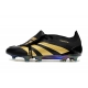 Adidas Predator Elite Tongue Firm Ground Black - Gold Sole Football Boots