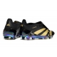 Adidas Predator Elite Tongue Firm Ground Black - Gold Sole Football Boots
