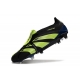 Adidas Predator Elite Tongue Firm Ground Black Green Football Boots