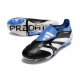 Adidas Predator Elite Tongue Firm Ground Black White Blue Football Boots