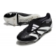Adidas Predator Elite Tongue Firm Ground Black White Football Boots