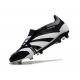 Adidas Predator Elite Tongue Firm Ground Black White Football Boots