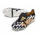 Adidas Predator Elite Tongue Firm Ground Black White Gold Football Boots