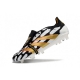 Adidas Predator Elite Tongue Firm Ground Black White Gold Football Boots