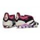 Adidas Predator Elite Tongue Firm Ground Black White Purple Football Boots