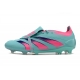Adidas Predator Elite Tongue Firm Ground Blue Pink Football Boots