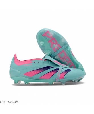 Adidas Predator Elite Tongue Firm Ground Blue Pink Football Boots