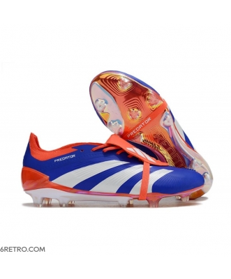 Adidas Predator Elite Tongue Firm Ground Blue White Red Football Boots